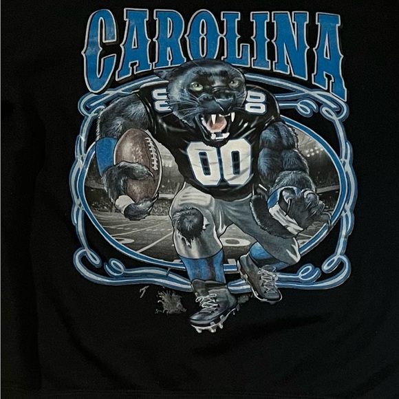 Carolina Panthers Graphic Men's Crewneck - Picture 4 of 4